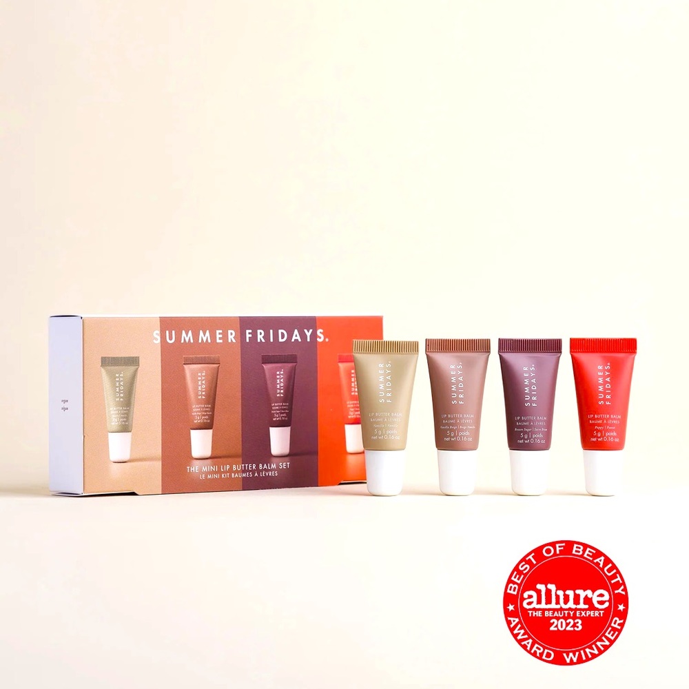 Summer Fridays Mini Lip Butter Balm Set 4pcs